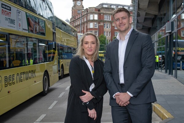 Catherine_Towey_Senior_Lead_for_Bus_Franchising_at_TfGM_(L)_and_Philp_Lavin_UK_Account_Director_at_CitySwift_(R)_at_Shudehill_Interchange_Manchester_(1).jpg