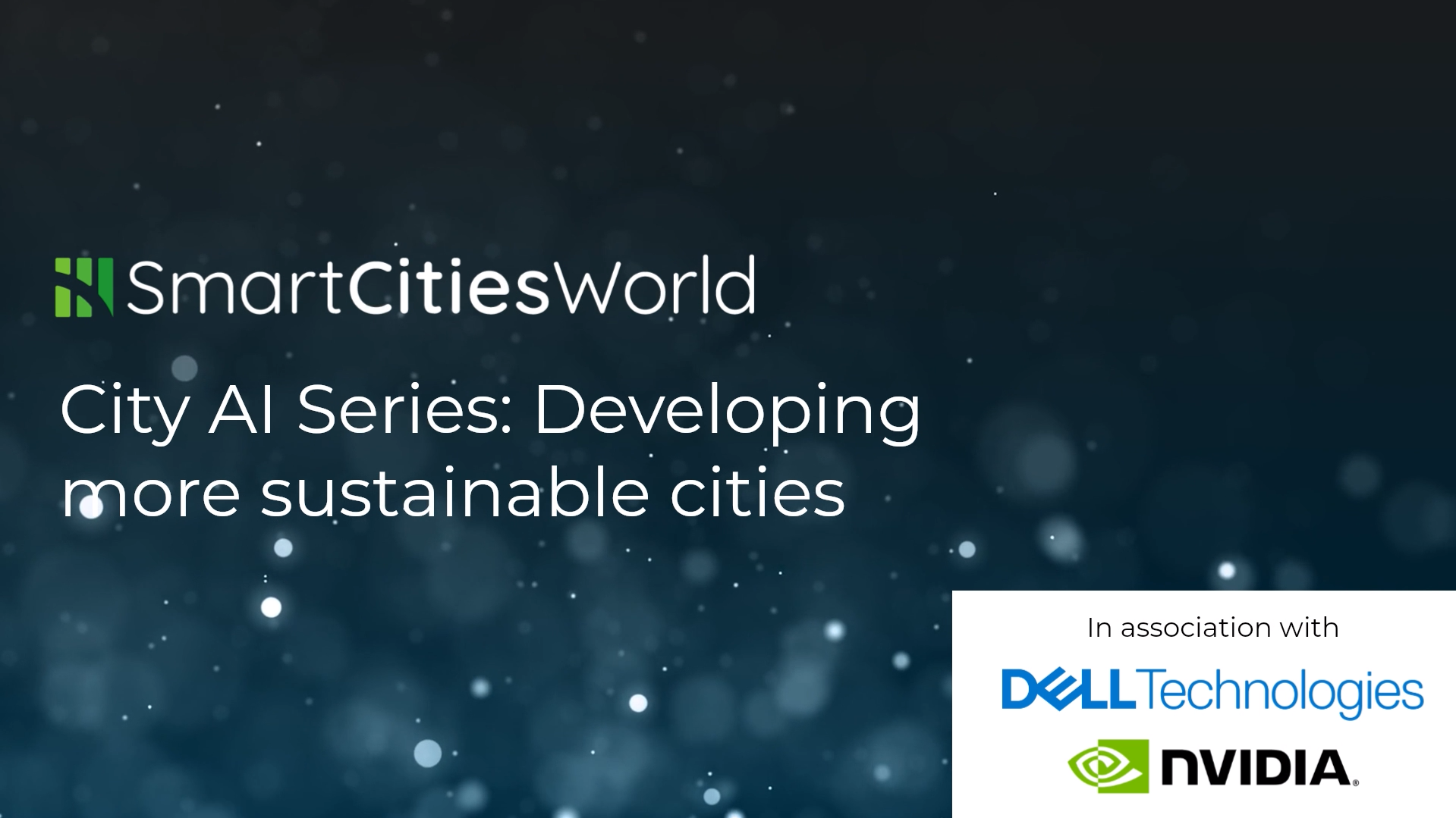 City AI Series: Developing more sustainable cities