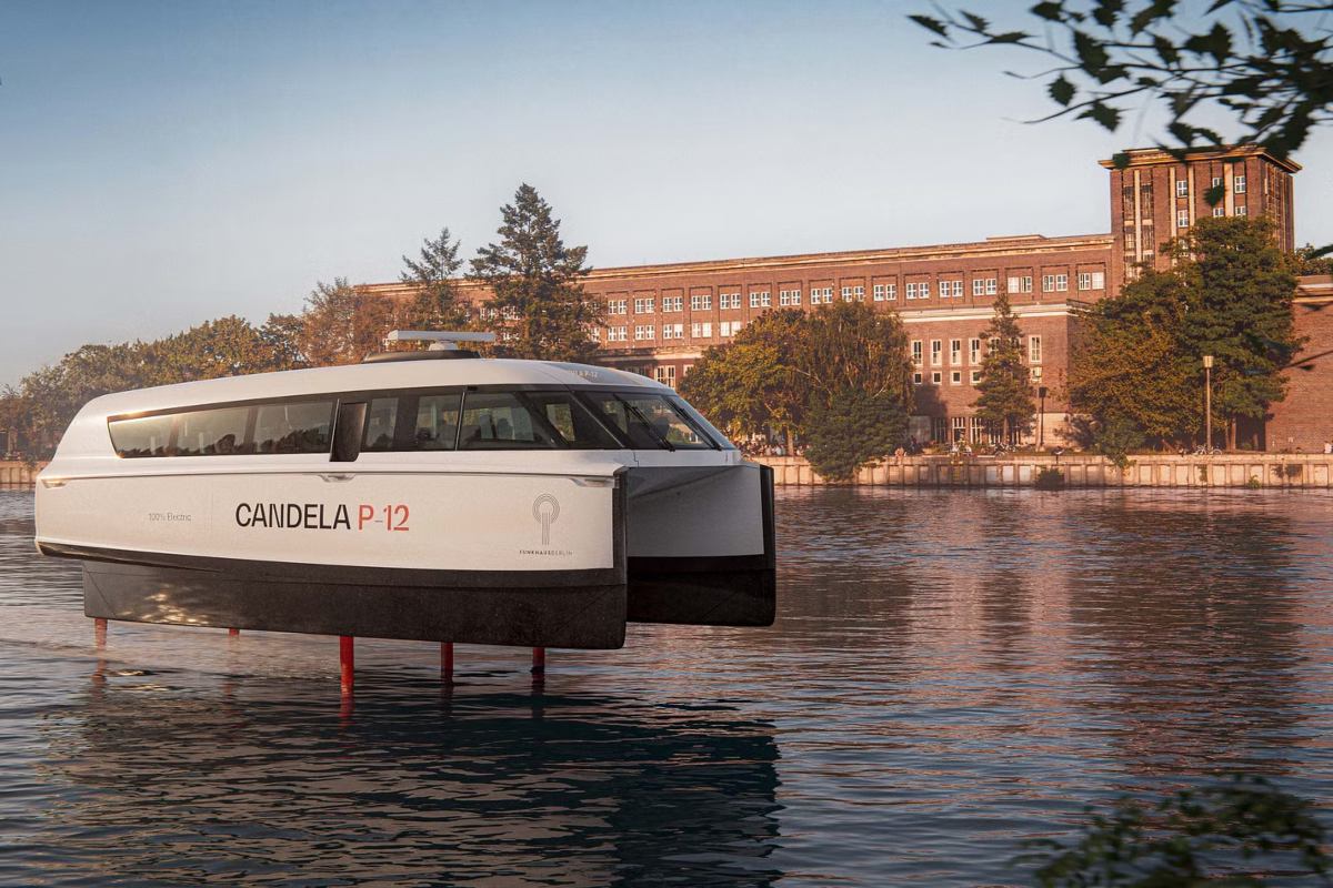 Berlin to deploy the Candela flying electric ferry