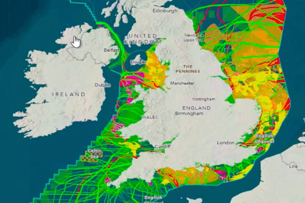 Crown Estate uses Esri GIS to develop plans for UK seabed