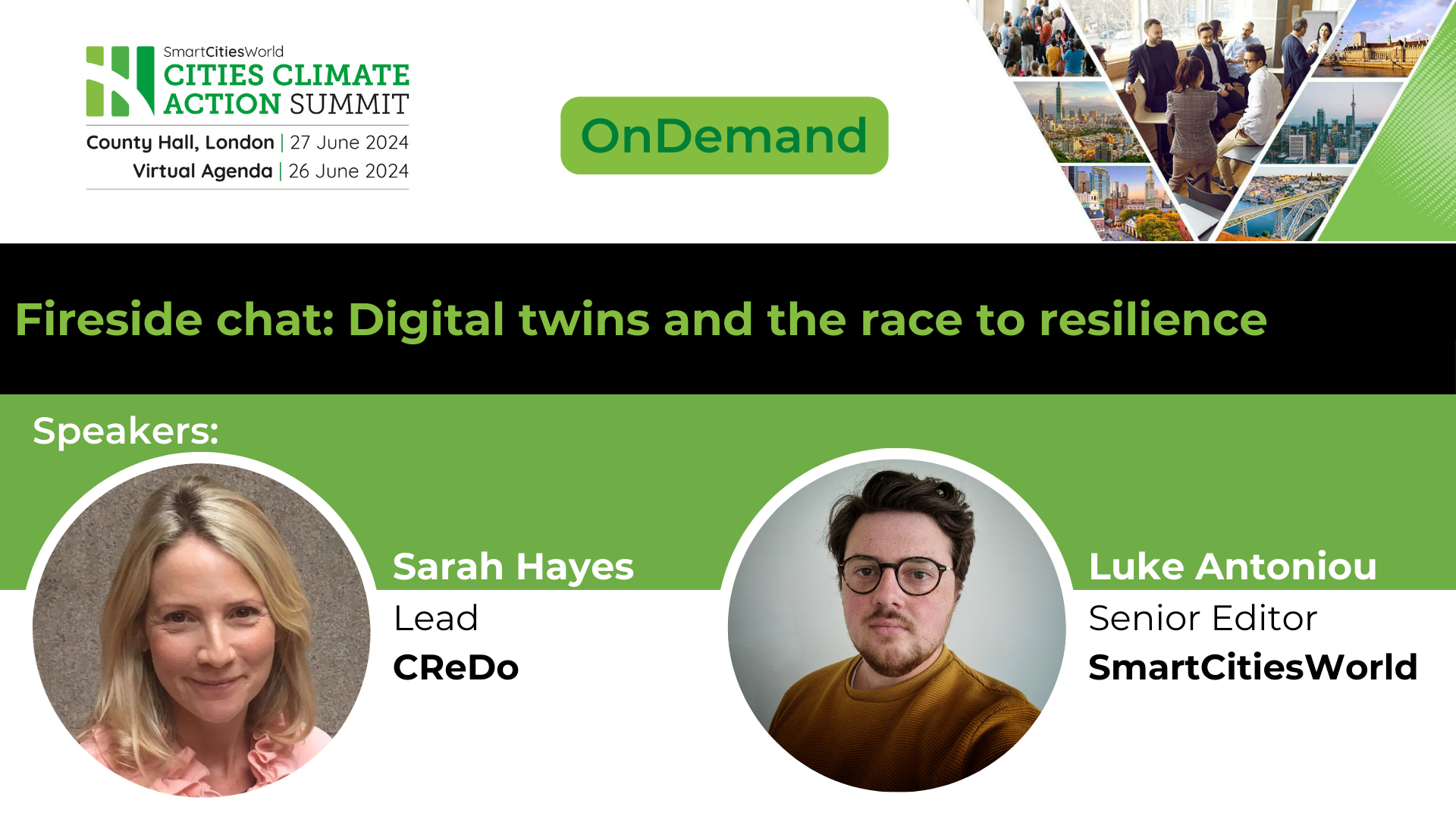 Fireside chat: Digital twins and the race to resilience