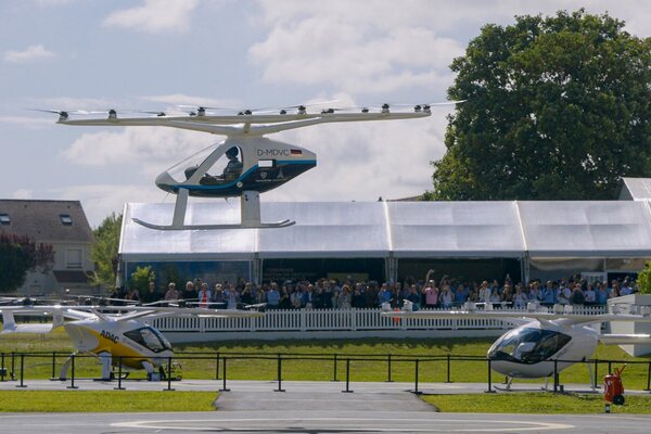 Volocopter advances plans for eVTOL operations in Paris