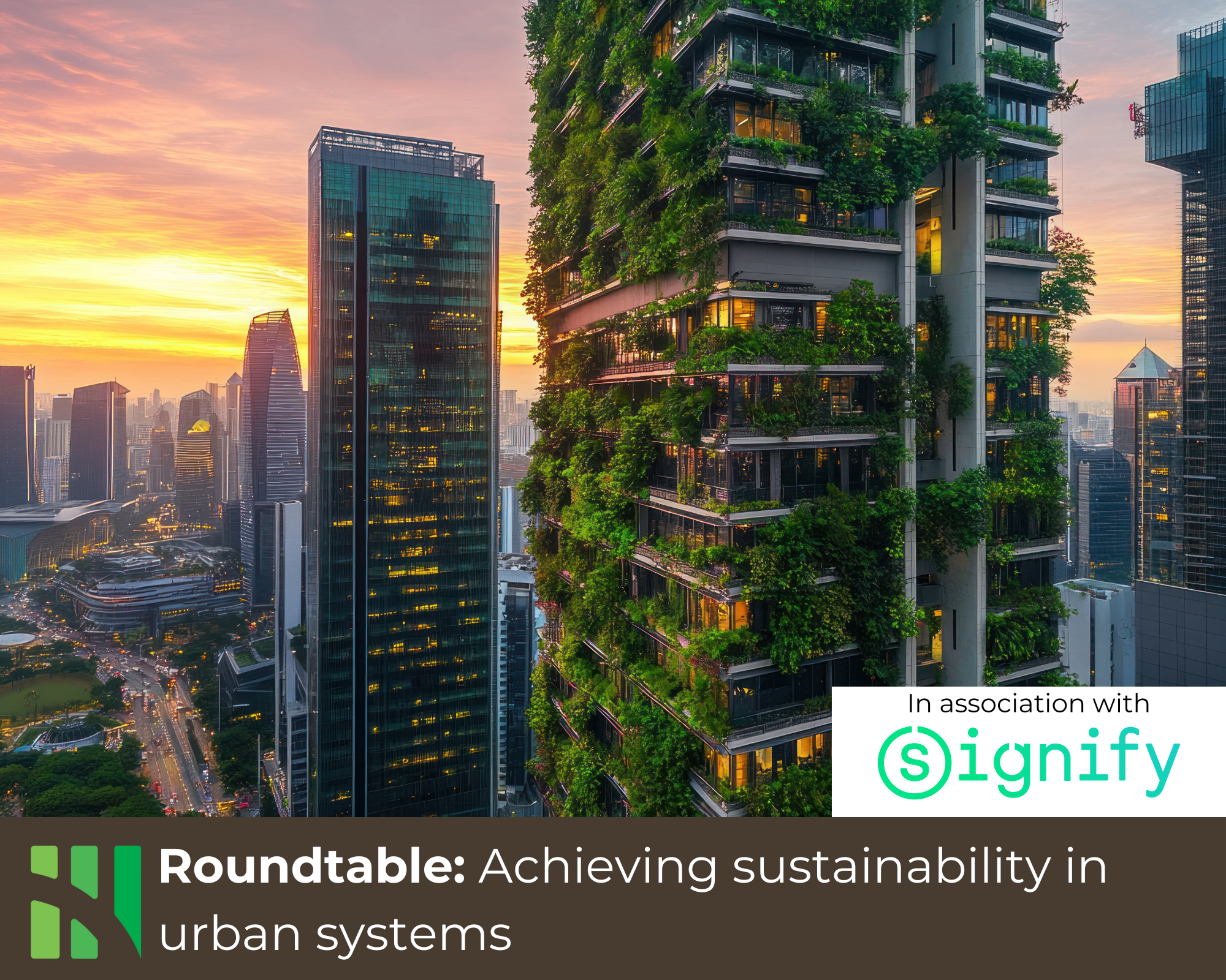 6 November 2024 (3.30pm - 5pm) Roundtable: Achieving sustainability in urban systems