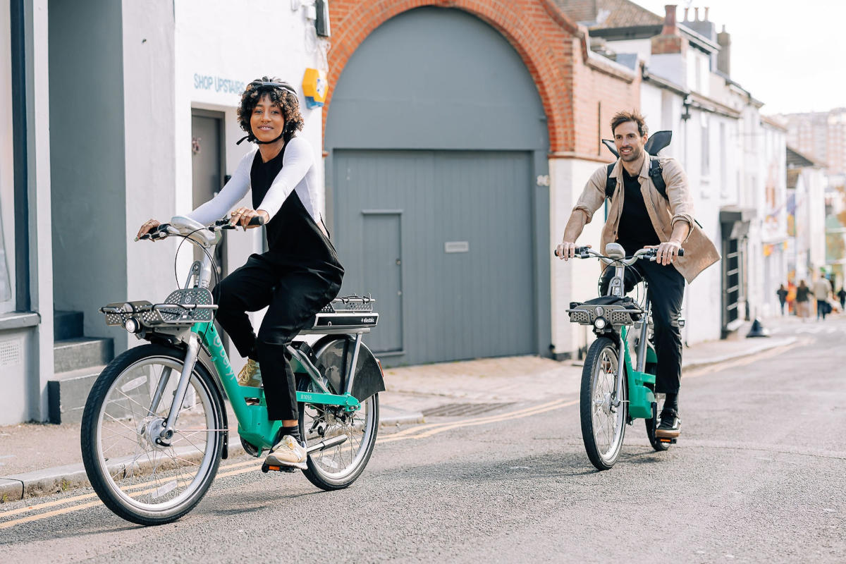 Beryl bikes in Brighton