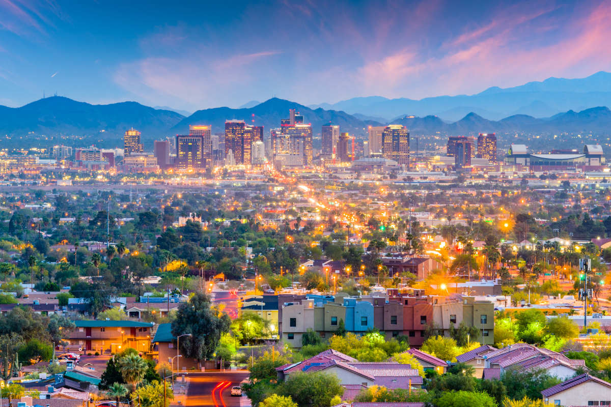 City of Phoenix Arizona cityscape_Adobe