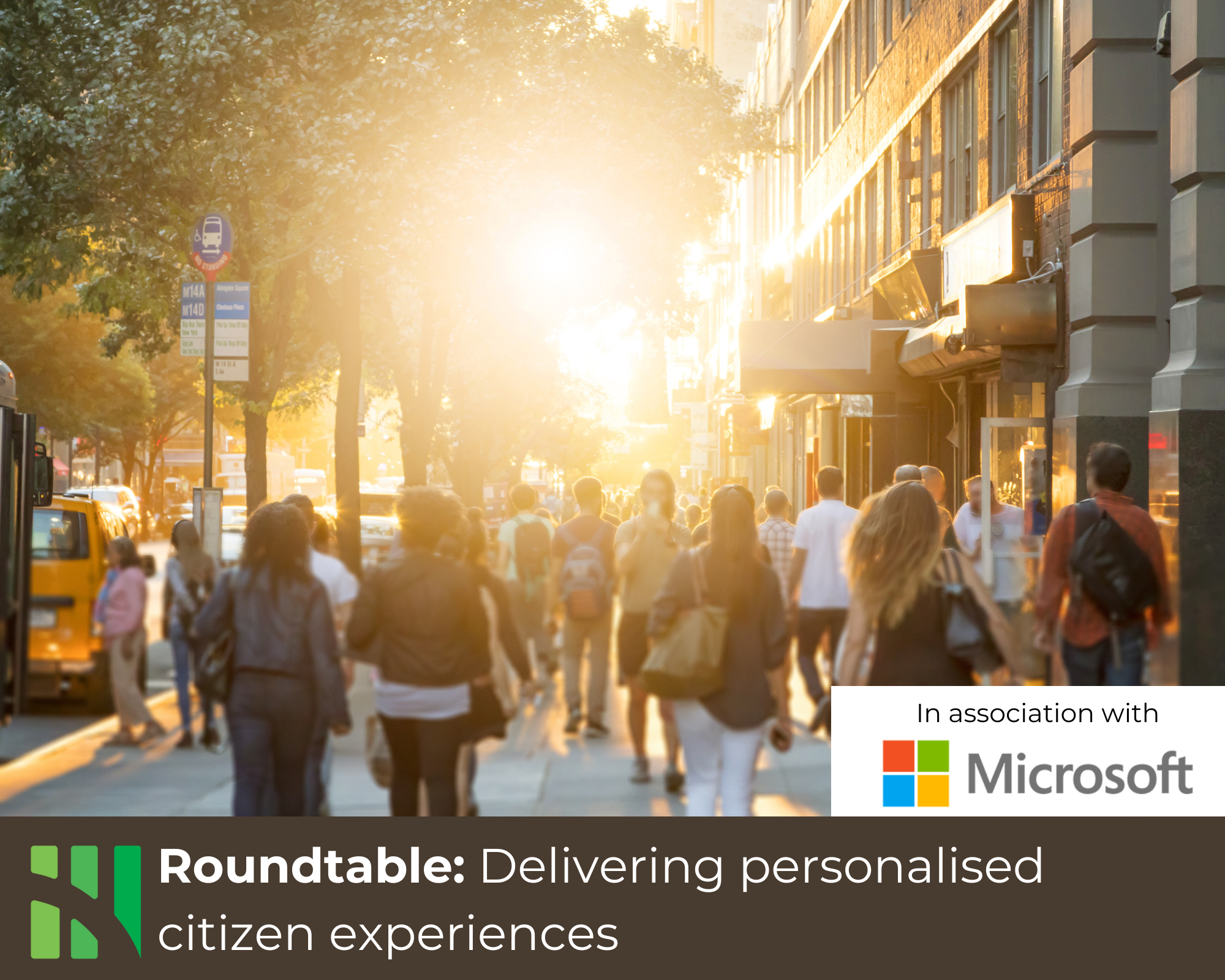 5 November 2024 (10am - 11am) Roundtable: Delivering personalised citizen experiences