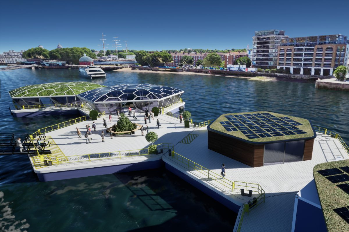 Smart floating infrastructure aims to accelerate net zero goals