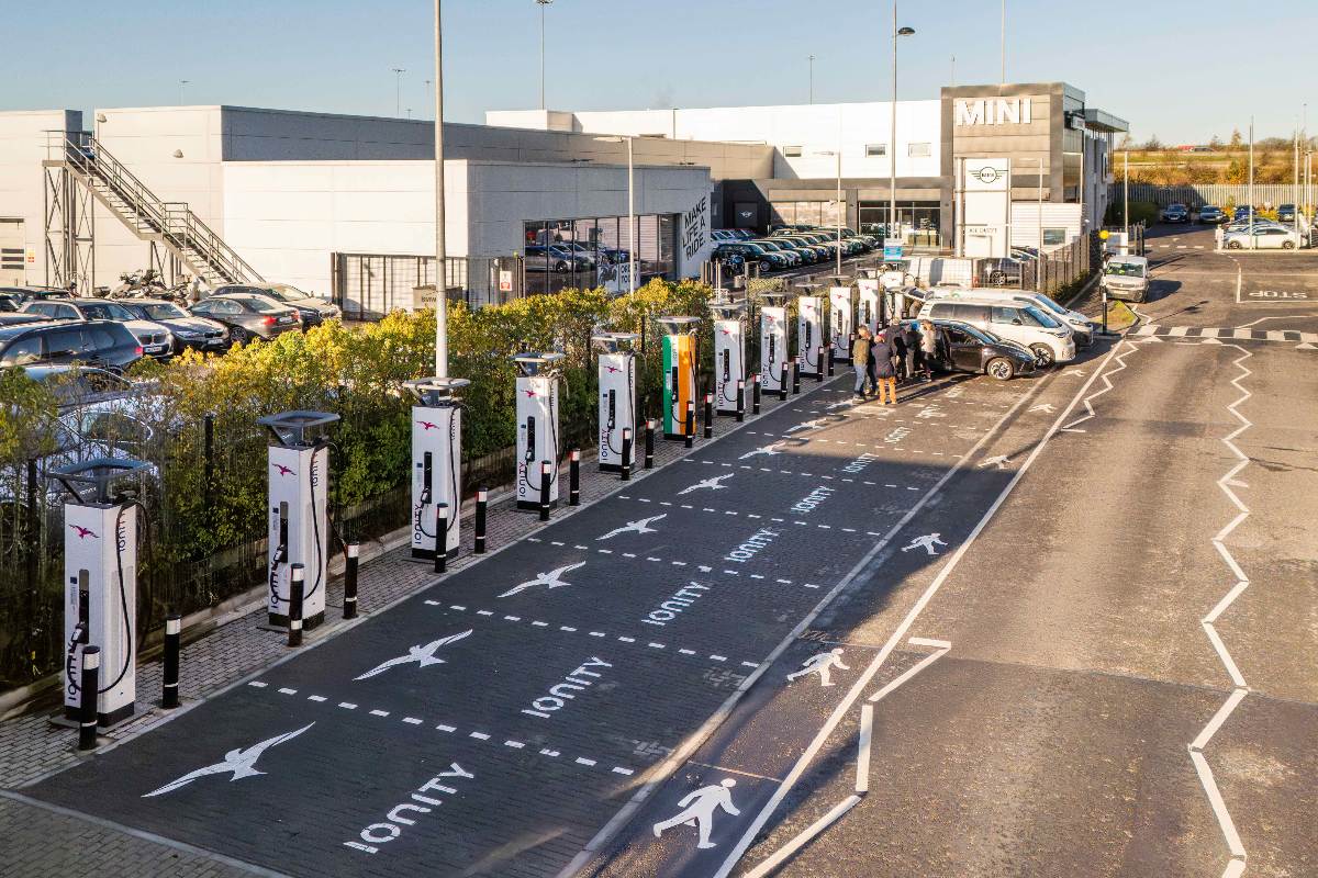 Ireland’s largest high-power, EV charging station unveiled