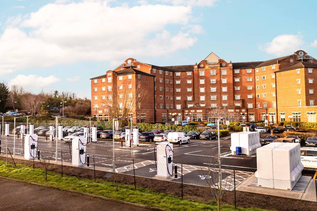 EV charger and real-estate company partner to expand UK EV network