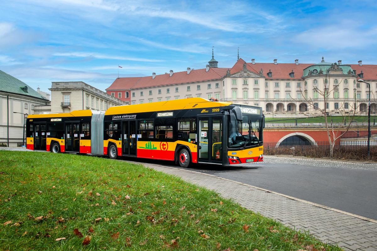 Warsaw further expands electric bus fleet