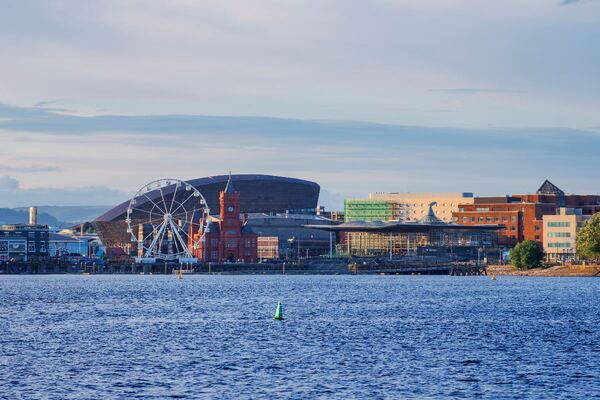 Cardiff Bay including Millennium Stadium smart cities Adobe Cardiff Bay including Millennium Stadium smart cities Adobe