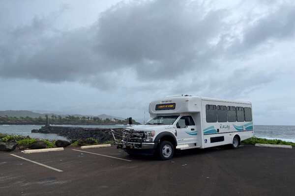 Hawaiian Kauai Bus Masabi PR