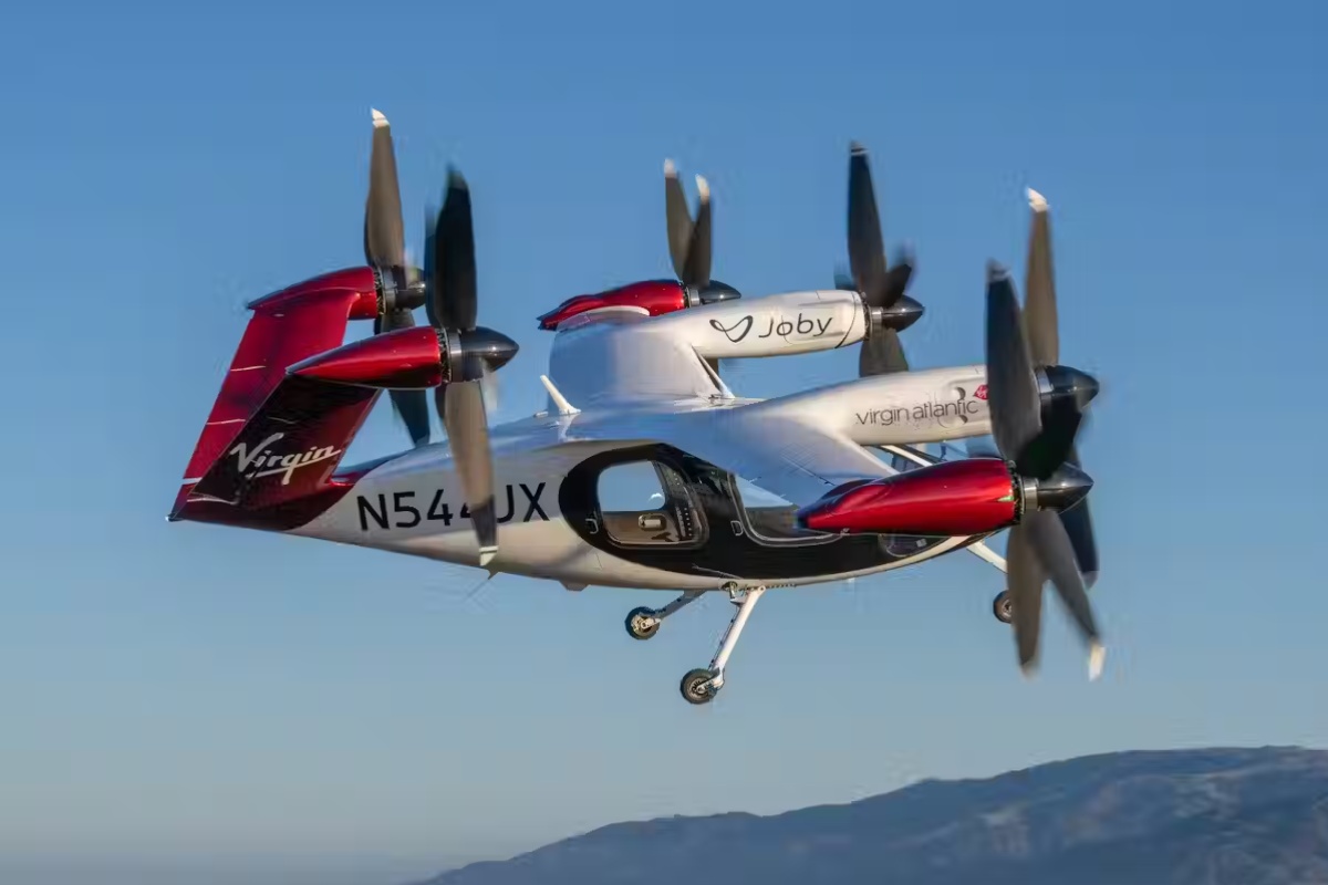 UK air taxi partnership announced by Joby and Virgin Atlantic