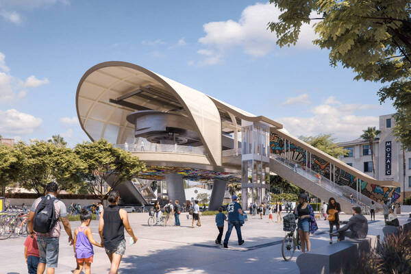 Understanding how an aerial gondola system can work for Los Angeles