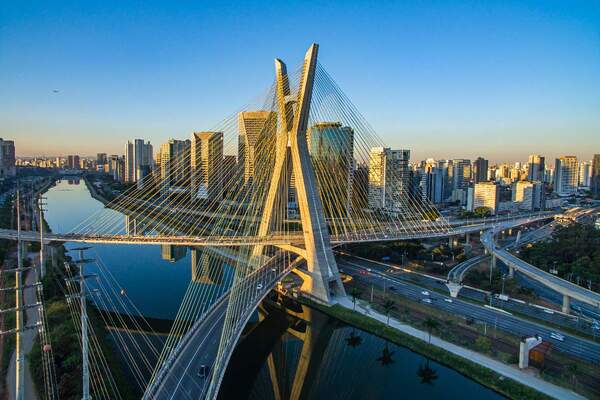 Sao Paulo suspension bridge smart cities Adobe