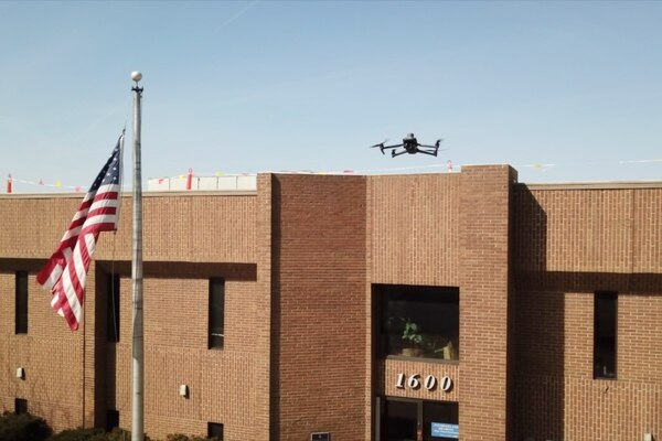 Drone Photo Lamarr Inspection Detroit smart cities PR