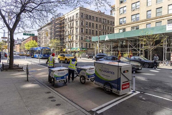 NYC microhub smart cities PR