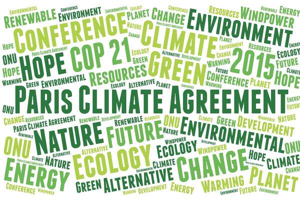 Paris Agreement word cloud smartcities Adobe