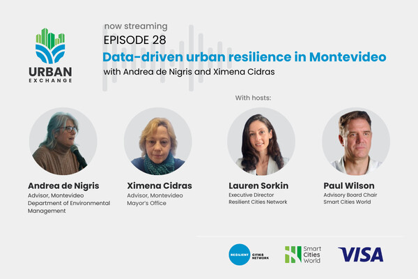 Urban Exchange Podcast Episode 28 - Data-driven urban resilience in Montevideo