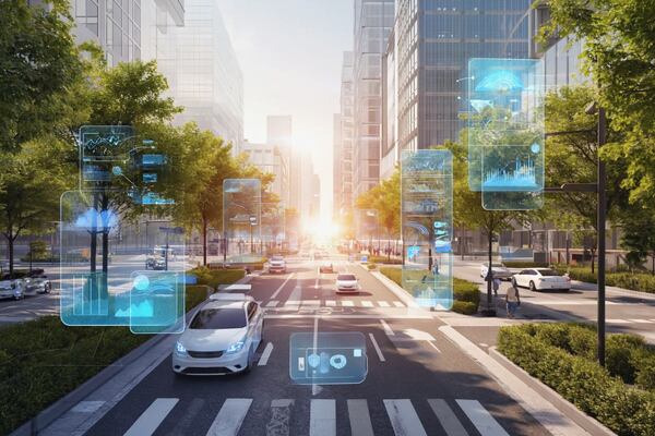 AVs in city environment smart cities Adobe (1)