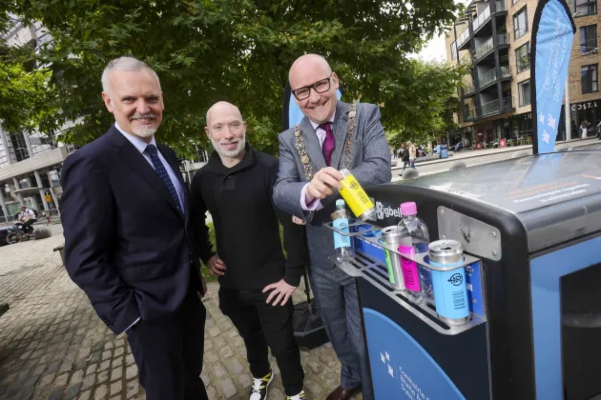 Dublin expands on-the-go recycling programme in city centre