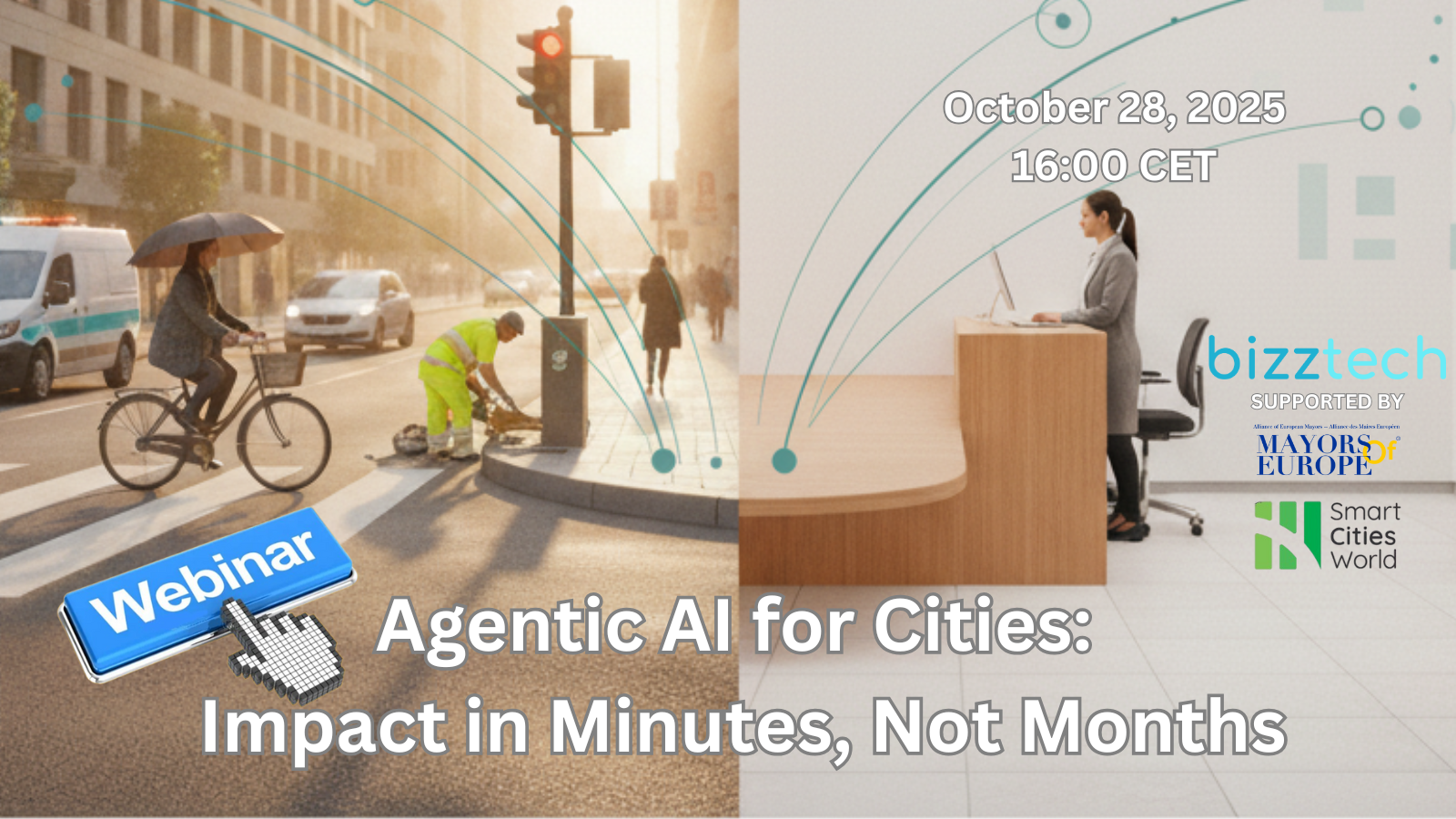 Webinar (28 Oct): Agentic AI for Cities: Impact in Minutes, Not Months