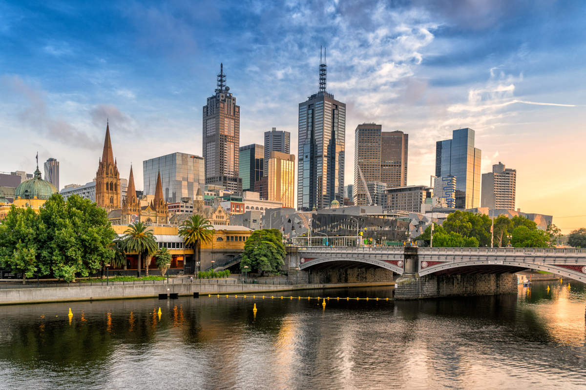 Melbourne Australia skyline