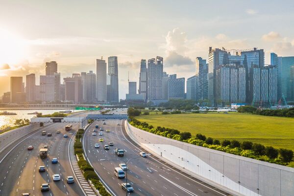 Singapore roads smart cities Adobe