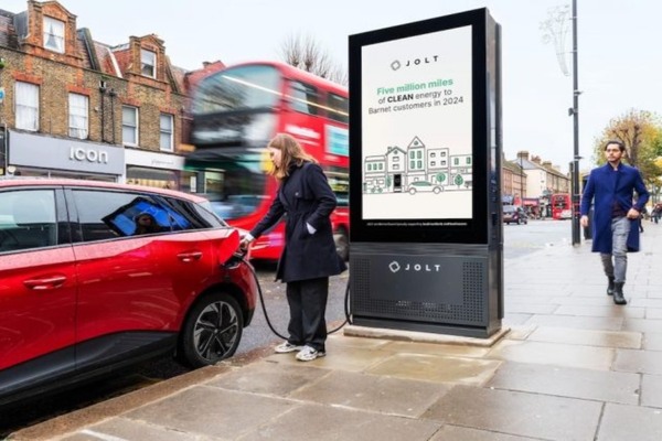 Jolt EV charging Greenwich smart cities PR
