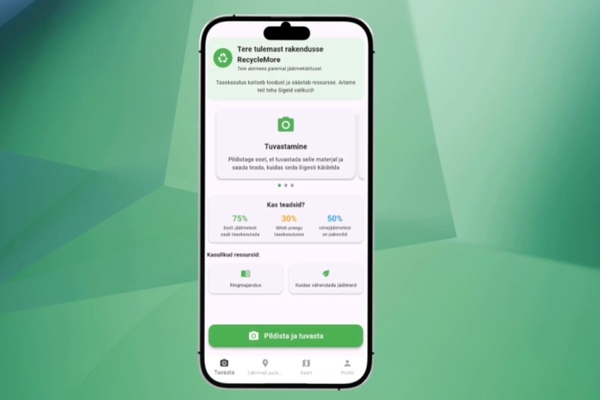 RecycleMore app Tallinn smart cities PR