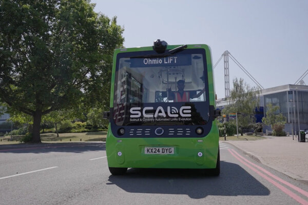 Solihull’s SCALE autonomous shuttle project wins top honour at CiTTi Awards 2025