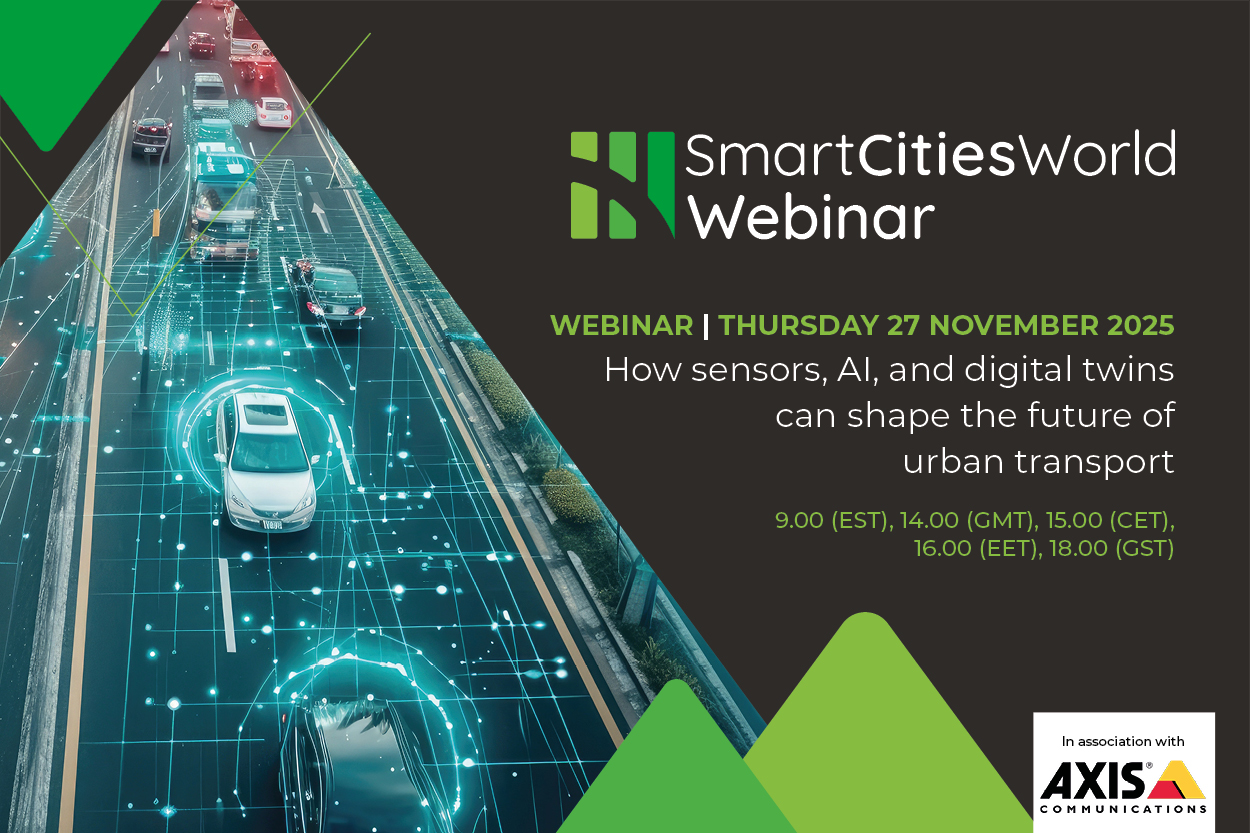 OnDemand Webinar: How sensors, AI, and digital twins can shape the future of urban transport