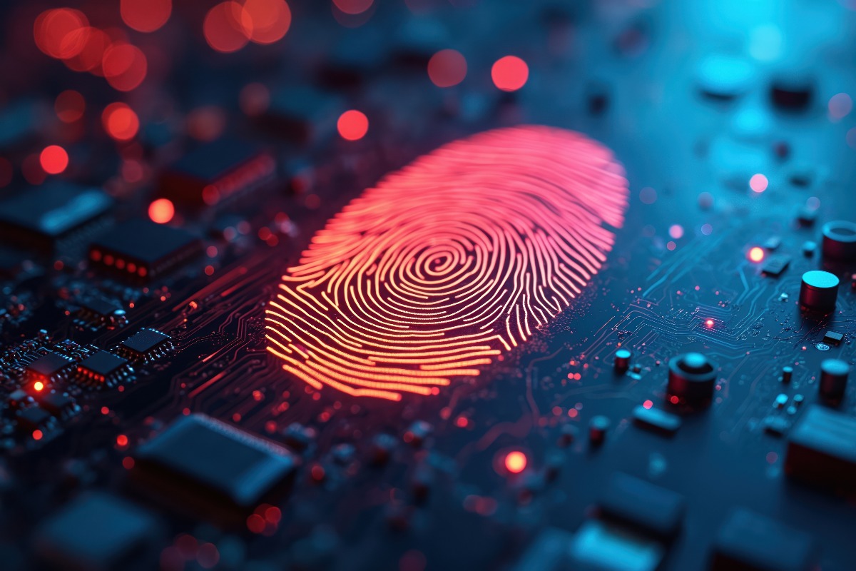 fingerprint on chip smart cities Adobe