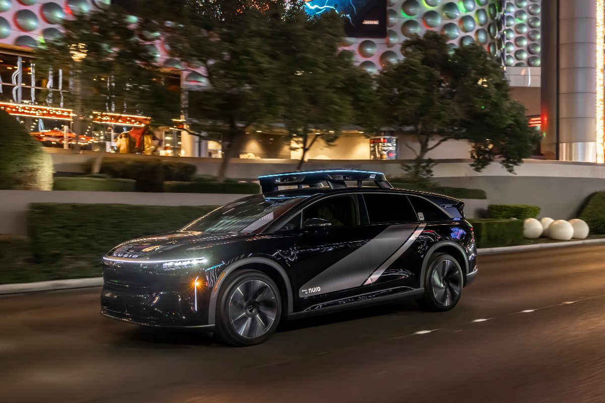 Lucid, Nuro and Uber reveal global robotaxi at CES 2026