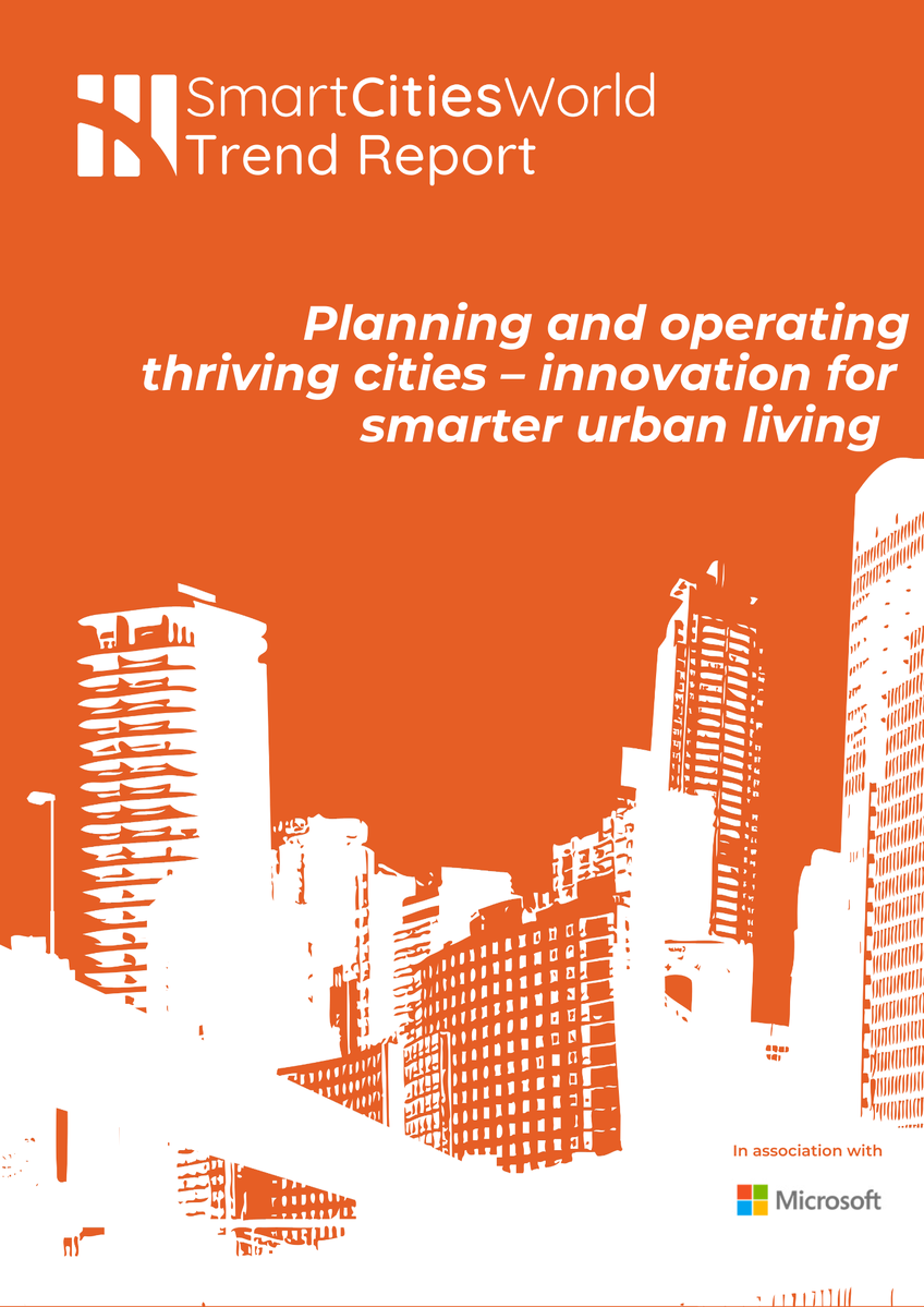 Trend Report: Planning and operating thriving cities – innovation for smarter urban living Trend Report: Planning and operating thriving cities – innovation for smarter urban living