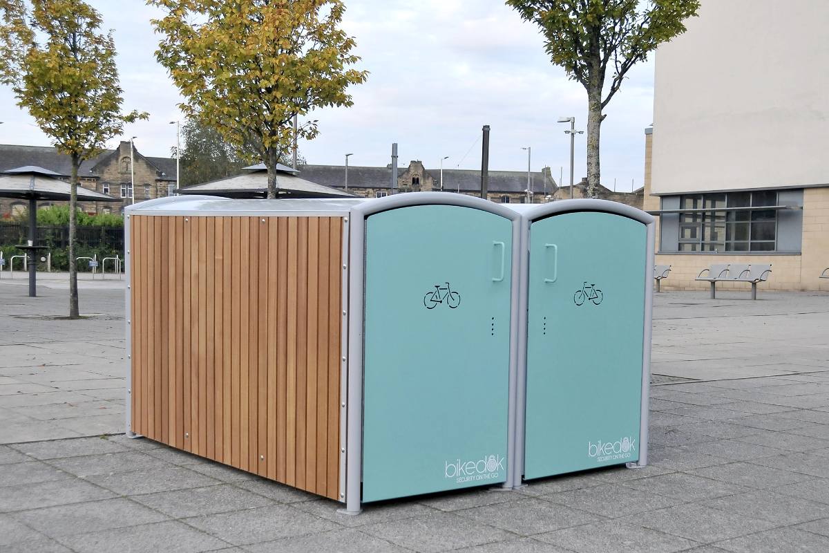 Cardiff installs smart bike lockers in city centre