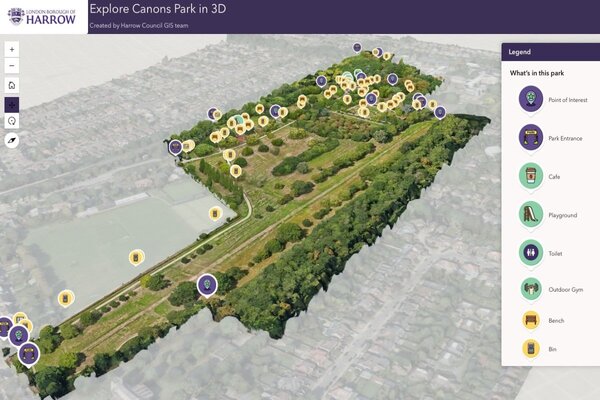 Canons Park 3D 2 Harrow smart cities PR