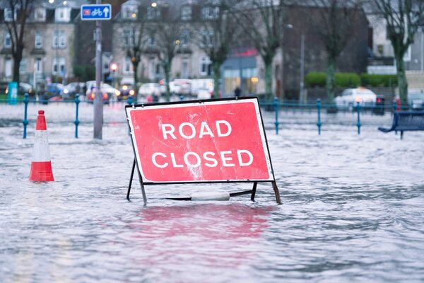 England flooded road smart cities Adobe England flooded road smart cities Adobe