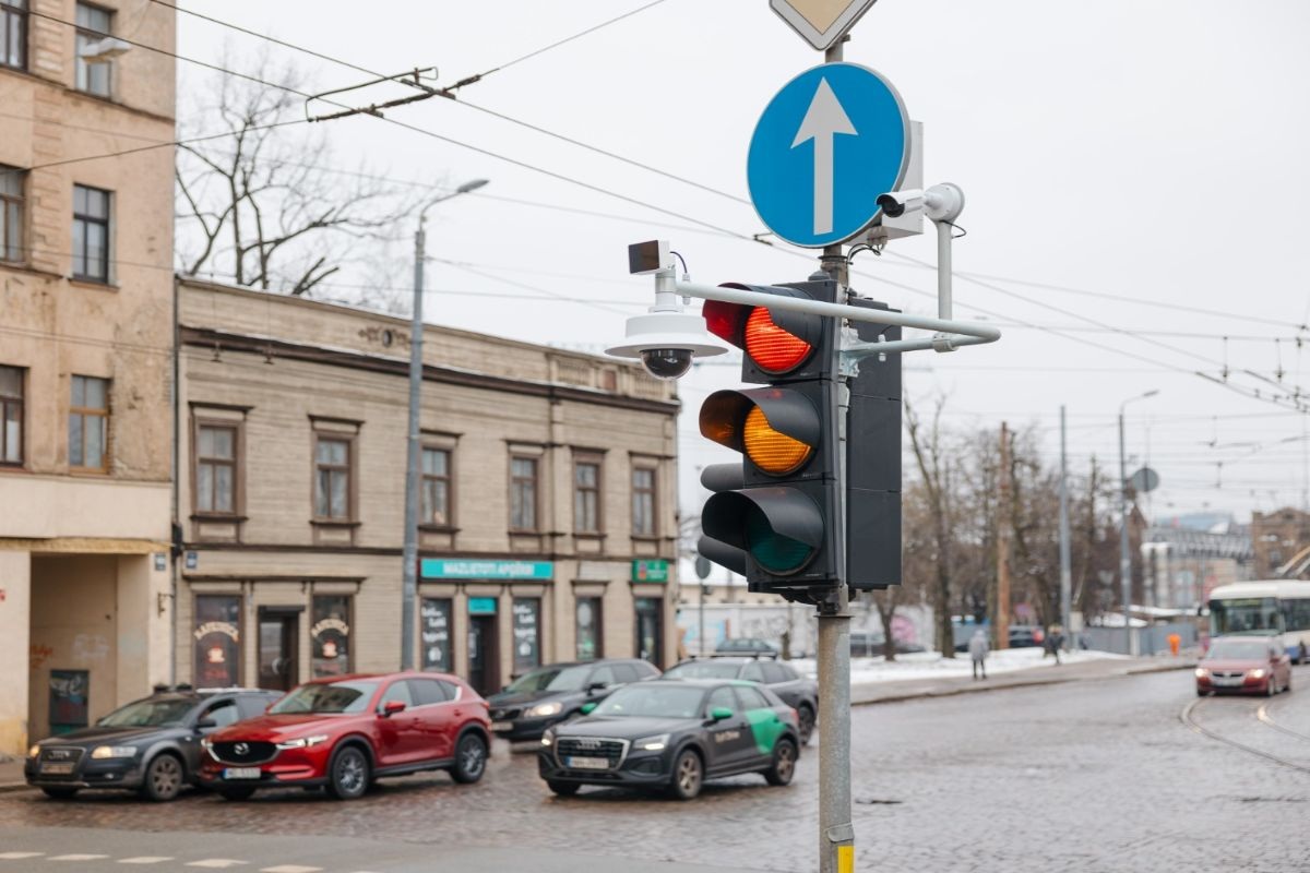 Riga reduces red light violations by two-thirds