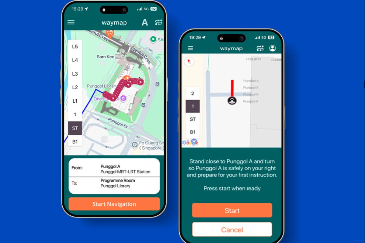 Navigation app goes live in Singapore library