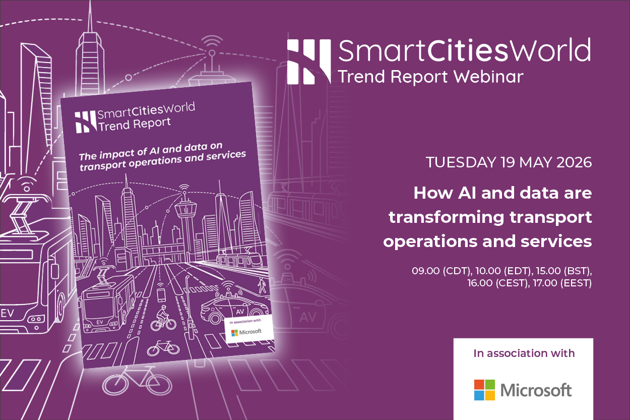 Trend Report Webinar (19 May): How AI and data are transforming transport operations and services