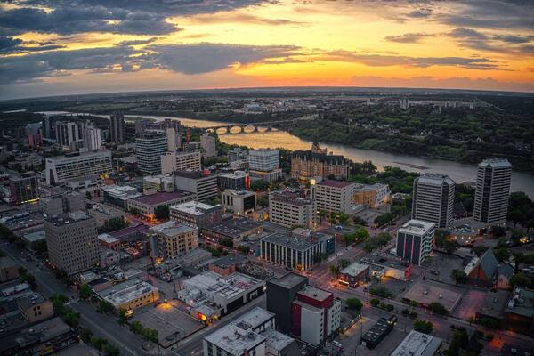 Saskatoon aerial smart cities Adobe