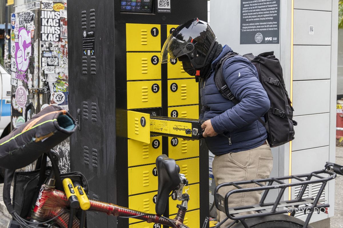 New Yorkers have say on location for e-bike battery swapping locations