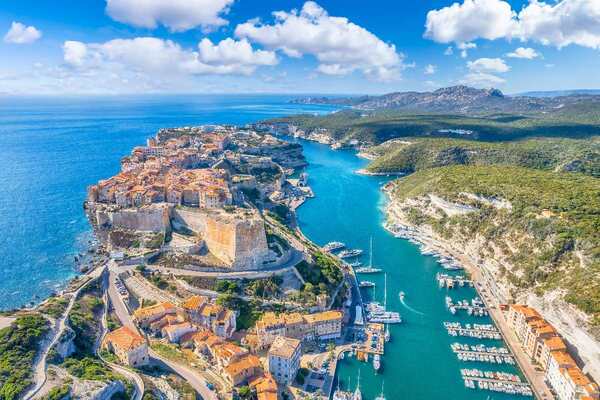 Bonifacio town in Corsica smart cities Adobe