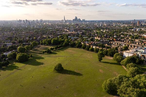London parks aerial smart cities Adobe
