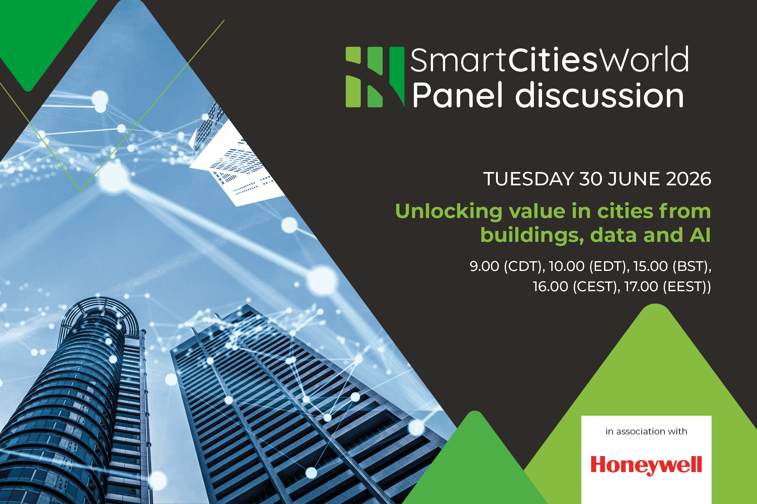 Panel Discussion (30 Jun): Unlocking value in cities from buildings, data and AI