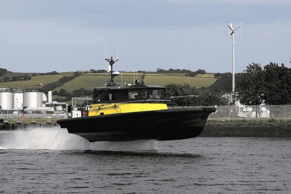 Artemis hydrofoil pilot boat smart cities PR