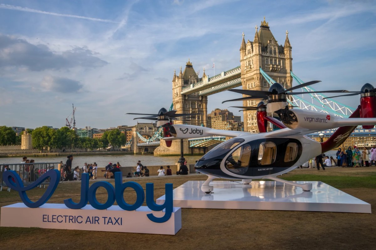 Joby and Virgin progress plans for UK electric taxi service