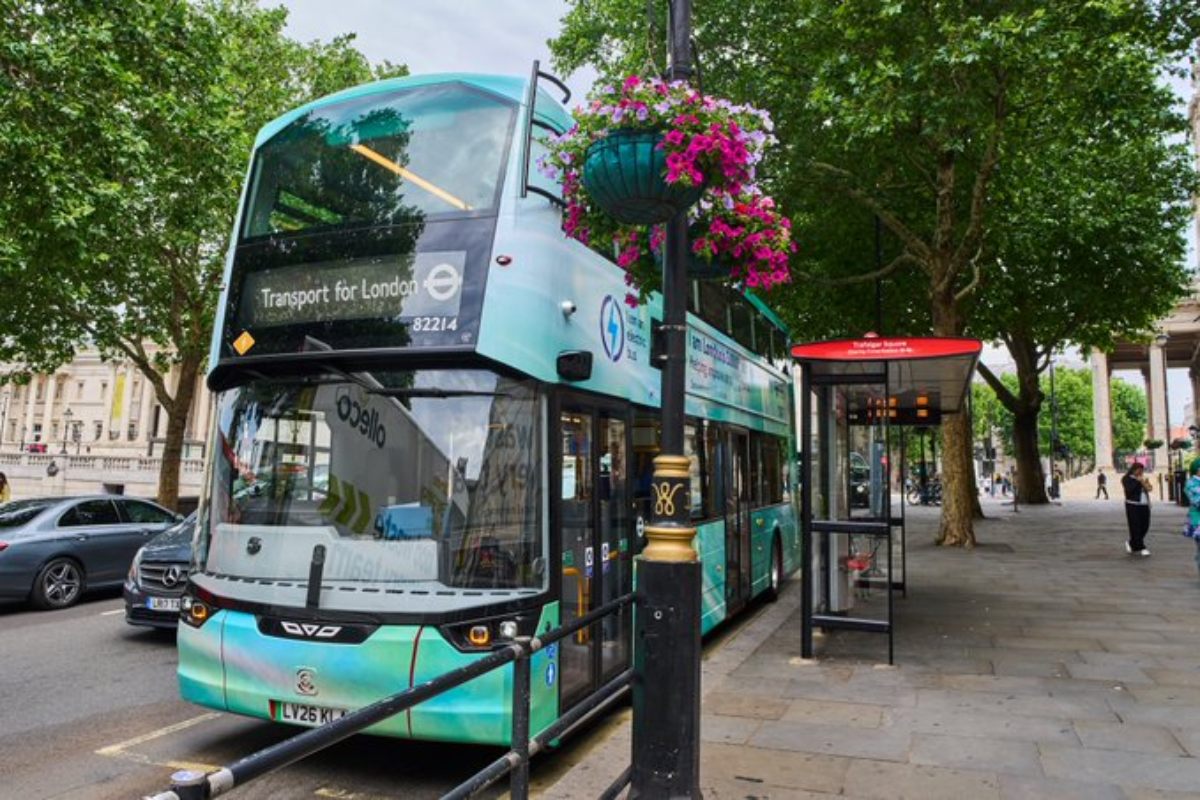 More than a third of London buses are now green