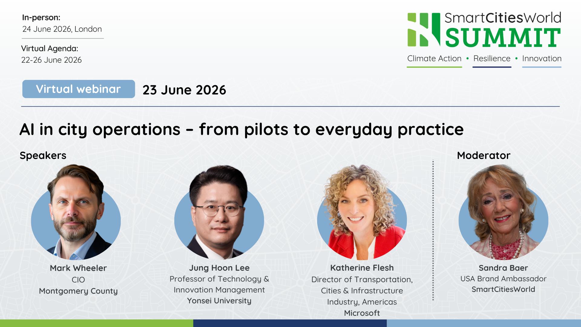 OnDemand Panel Discussion: AI in city operations &ndash; from pilots to everyday practice